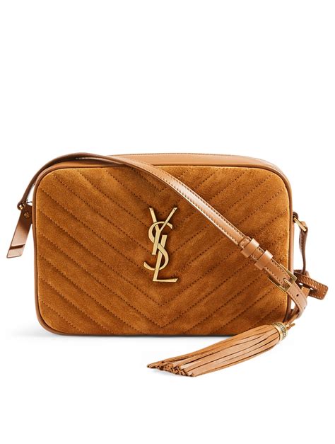 ysl camera bag suede